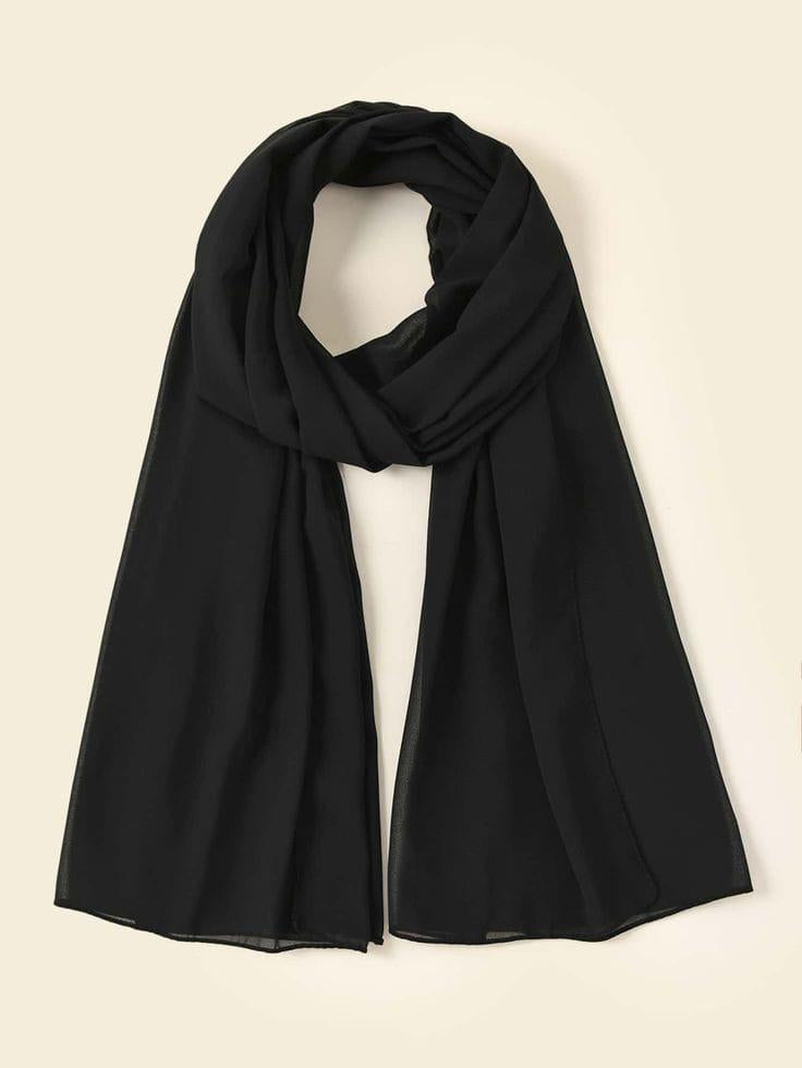 Premium Chiffon Hijab – Soft & Elegant Drape