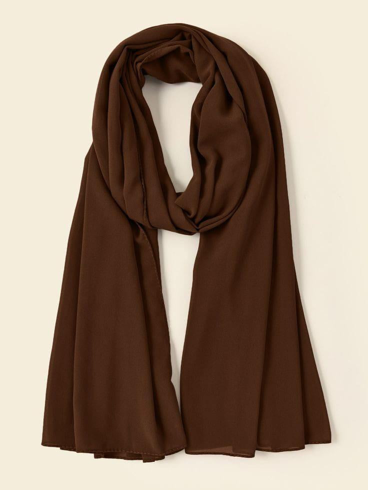 Premium Chiffon Hijab – Soft & Elegant Drape