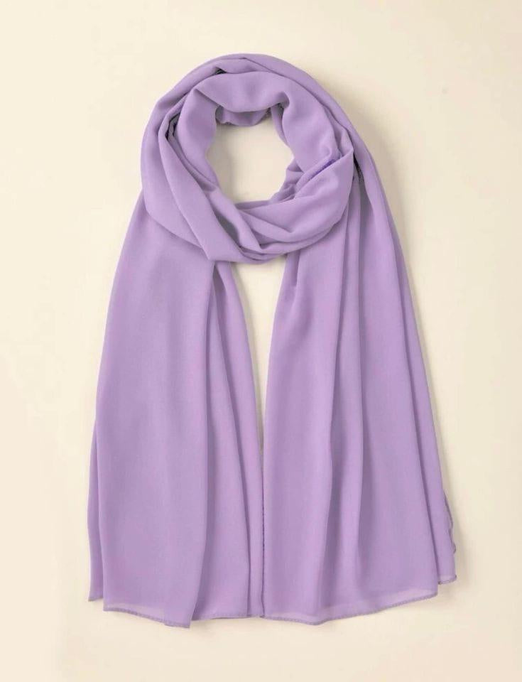 Premium Chiffon Hijab – Soft & Elegant Drape