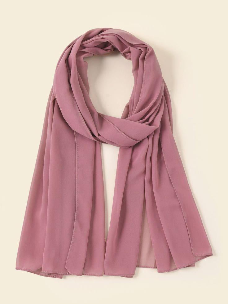 Premium Chiffon Hijab – Soft & Elegant Drape