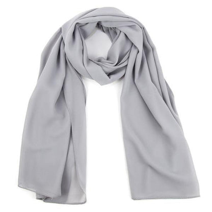Premium Chiffon Hijab – Soft & Elegant Drape